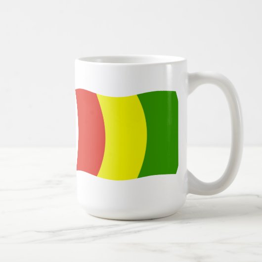 Mug Drapeau de la Guinée (Droite)