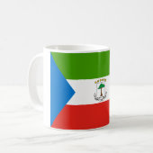 Mug Drapeau de la Guinée équatoriale (Devant gauche)