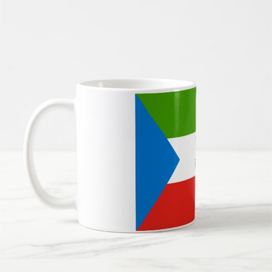 Mug Drapeau de la Guinée équatoriale (Gauche)