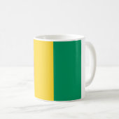 Mug Drapeau de la Guinée (pays africain) (Devant droit)