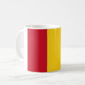 Mug Drapeau de la Guinée (pays africain) (Devant gauche)
