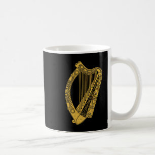 Mug Drapeau de la harpe d'Irlande Drapeau de la harpe