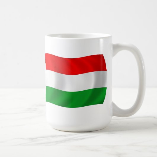 Mug Drapeau de la Hongrie (Droite)