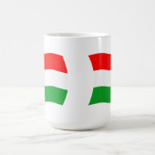 Mug Drapeau de la Hongrie (Centre)