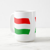 Mug Drapeau de la Hongrie (Devant gauche)