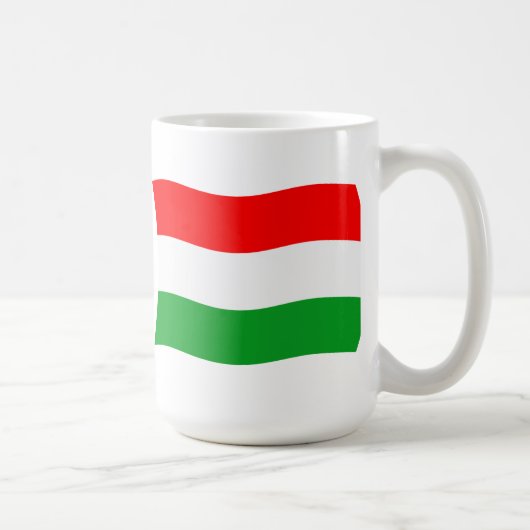 Mug Drapeau de la Hongrie (Droite)