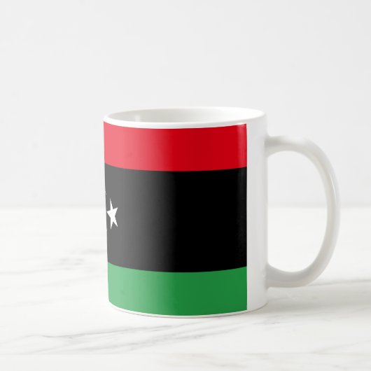 Mug Drapeau de la Libye (Droite)