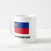 Mug Drapeau de la Liechtenstein (Devant gauche)