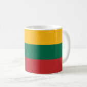 Mug Drapeau de la Lituanie (Devant droit)