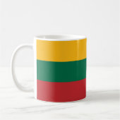 Mug Drapeau de la Lituanie (Gauche)
