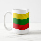 Mug Drapeau de la Lituanie (Gauche)