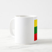 Mug Drapeau de la Lituanie (Devant gauche)