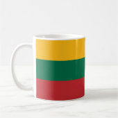 Mug Drapeau de la Lituanie (Gauche)
