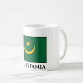 Mug Drapeau de la Mauritanie (Devant droit)
