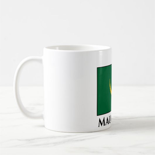 Mug Drapeau de la Mauritanie (Gauche)