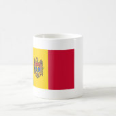 Mug Drapeau de la Moldavie (Centre)