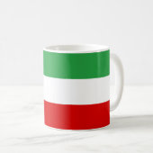 Mug Drapeau de la monarchie constitutionnelle iranienn (Devant droit)