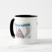Mug Drapeau de la Nation Apalachee (Devant gauche)