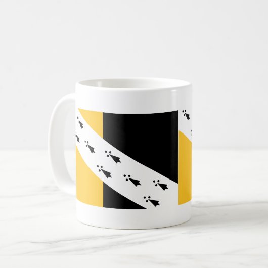 Mug Drapeau de la Norfolk (Devant gauche)