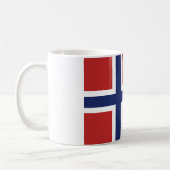 Mug Drapeau de la Norvège (Gauche)