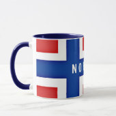 Mug Drapeau de la Norvège (Gauche)