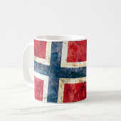 Mug Drapeau de la Norvège (Devant gauche)