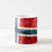 Mug Drapeau de la Norvège (Centre)