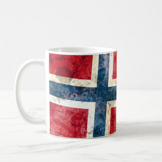 Mug Drapeau de la Norvège (Gauche)