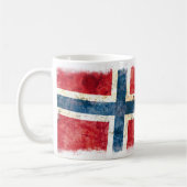 Mug Drapeau de la Norvège (Gauche)