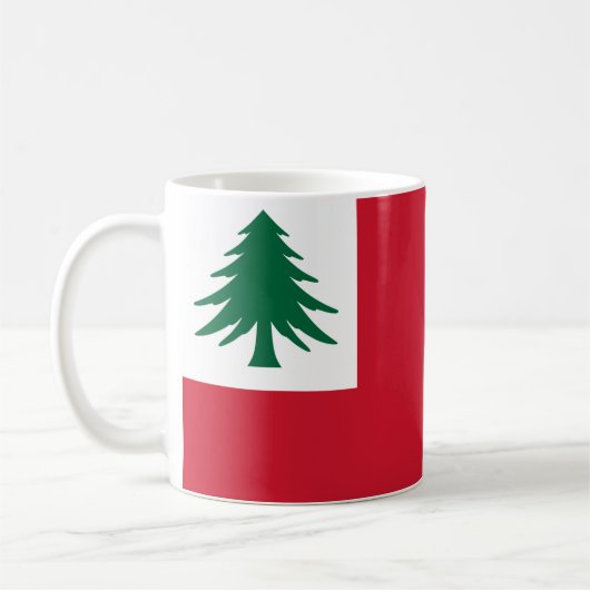Mug Drapeau de la Nouvelle-Angleterre (pin seulement) (Gauche)