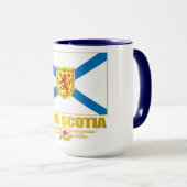 Mug Drapeau de la Nouvelle-Écosse (Devant droit)