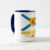 Mug Drapeau de la Nouvelle-Écosse (Devant gauche)