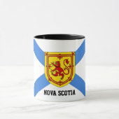 Mug Drapeau de la Nouvelle-Écosse (Centre)
