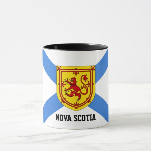 Mug Drapeau de la Nouvelle-Écosse (Centre)