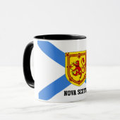 Mug Drapeau de la Nouvelle-Écosse (Devant gauche)
