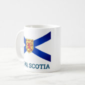 Mug Drapeau de la Nouvelle-Écosse, Canada (Devant gauche)