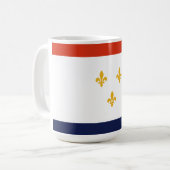 Mug Drapeau de La Nouvelle-Orléans (Devant gauche)