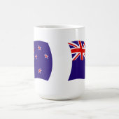 Mug Drapeau de la Nouvelle-Zélande (Centre)