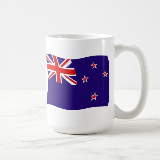 Mug Drapeau de la Nouvelle-Zélande (Droite)