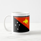Mug Drapeau de la Papouasie-Nouvelle-Guinée (Gauche)
