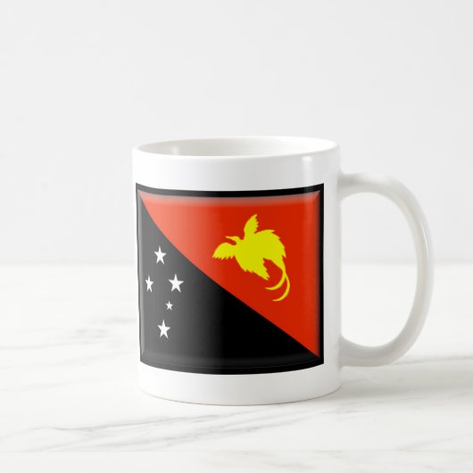 Mug Drapeau de la Papouasie-Nouvelle-Guinée (Droite)
