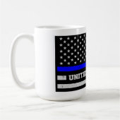 Mug Drapeau de la police Blue Line (Gauche)