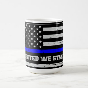 Mug Drapeau de la police de la ligne bleue