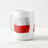 Mug Drapeau de la Pologne (Devant gauche)