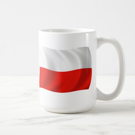 Mug Drapeau de la Pologne (Droite)