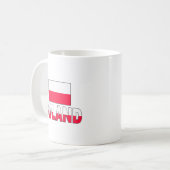 Mug Drapeau de la Pologne (Devant gauche)