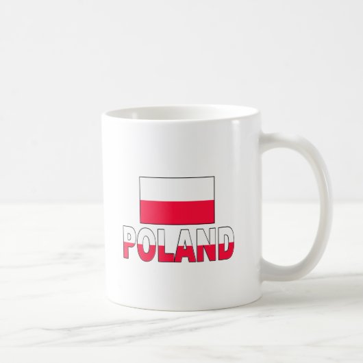 Mug Drapeau de la Pologne (Droite)