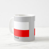 Mug Drapeau de la Pologne (Devant gauche)