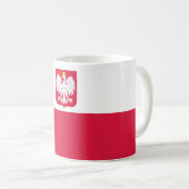 Mug Drapeau de la Pologne (Devant droit)