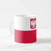 Mug Drapeau de la Pologne (Devant gauche)